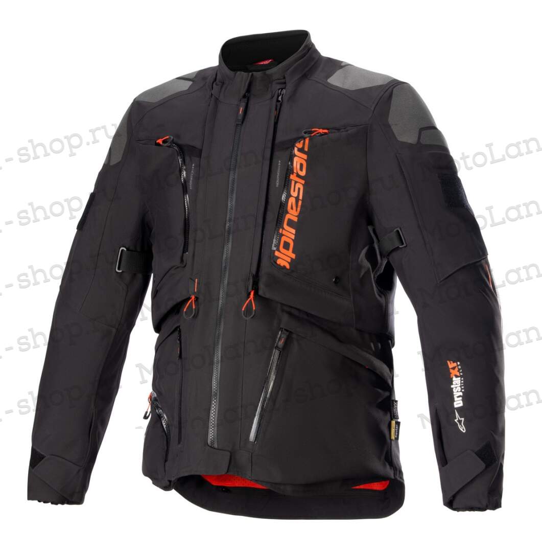 Куртка мото ALPINESTARS №6 black (текстиль) (L)