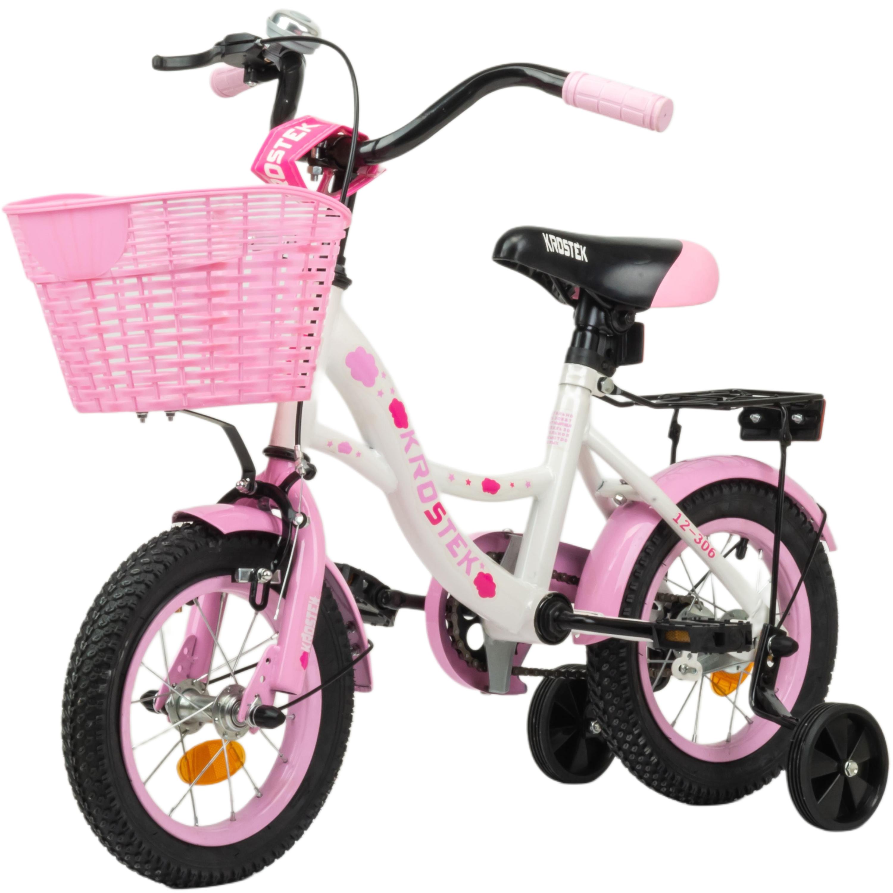 Велосипед 12" KROSTEK PLAY (розовый)
