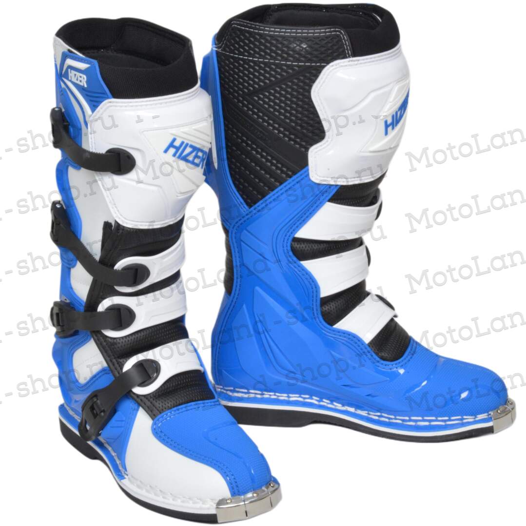 Мотоботинки HIZER X2401 blue (р. 41)