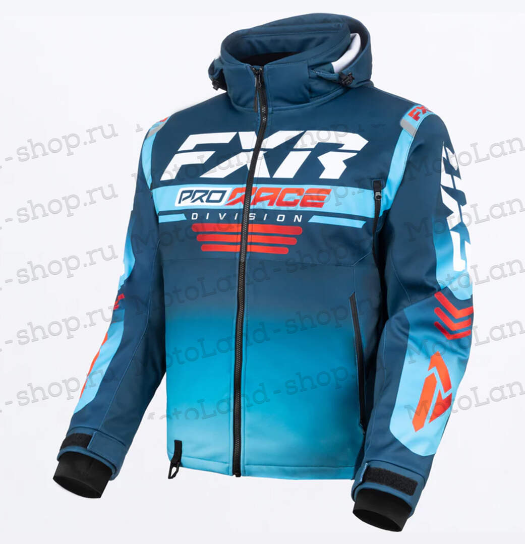 Куртка для снегохода FXR RRX №2 blue (текстиль) (XXL)