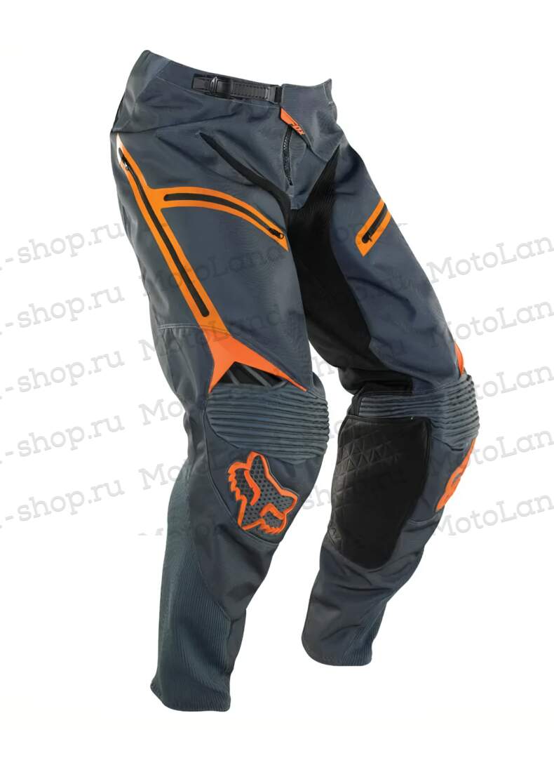 Штаны для мотокросса FOX №15 black (текстиль) (L)