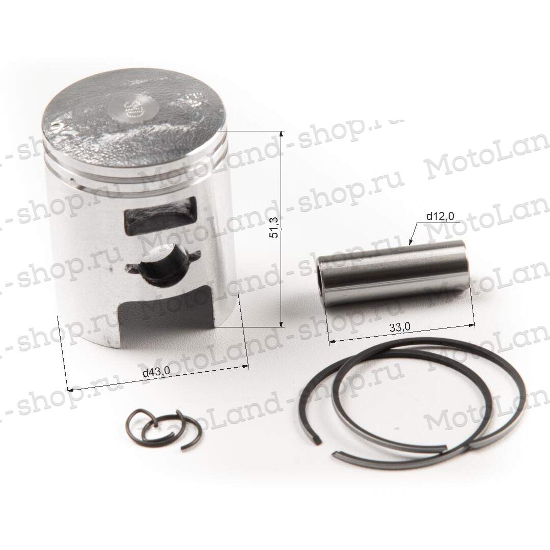 Поршень в сборе Cкутер DIO65 d43