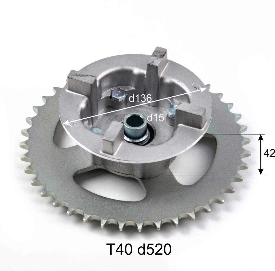 Звезда задняя в сборе TEXAS 300