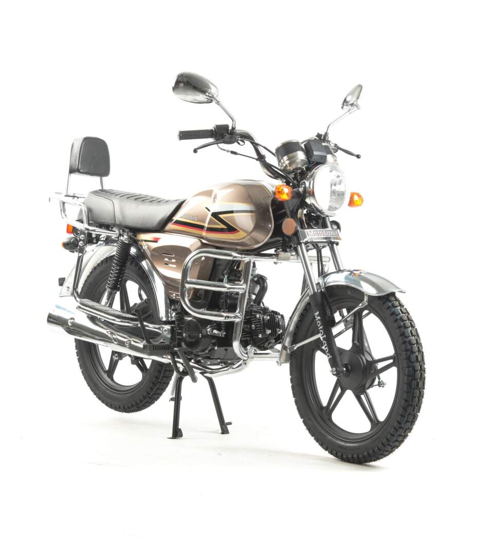 Мопед Motoland Альфа VR 11 коричневый (А)