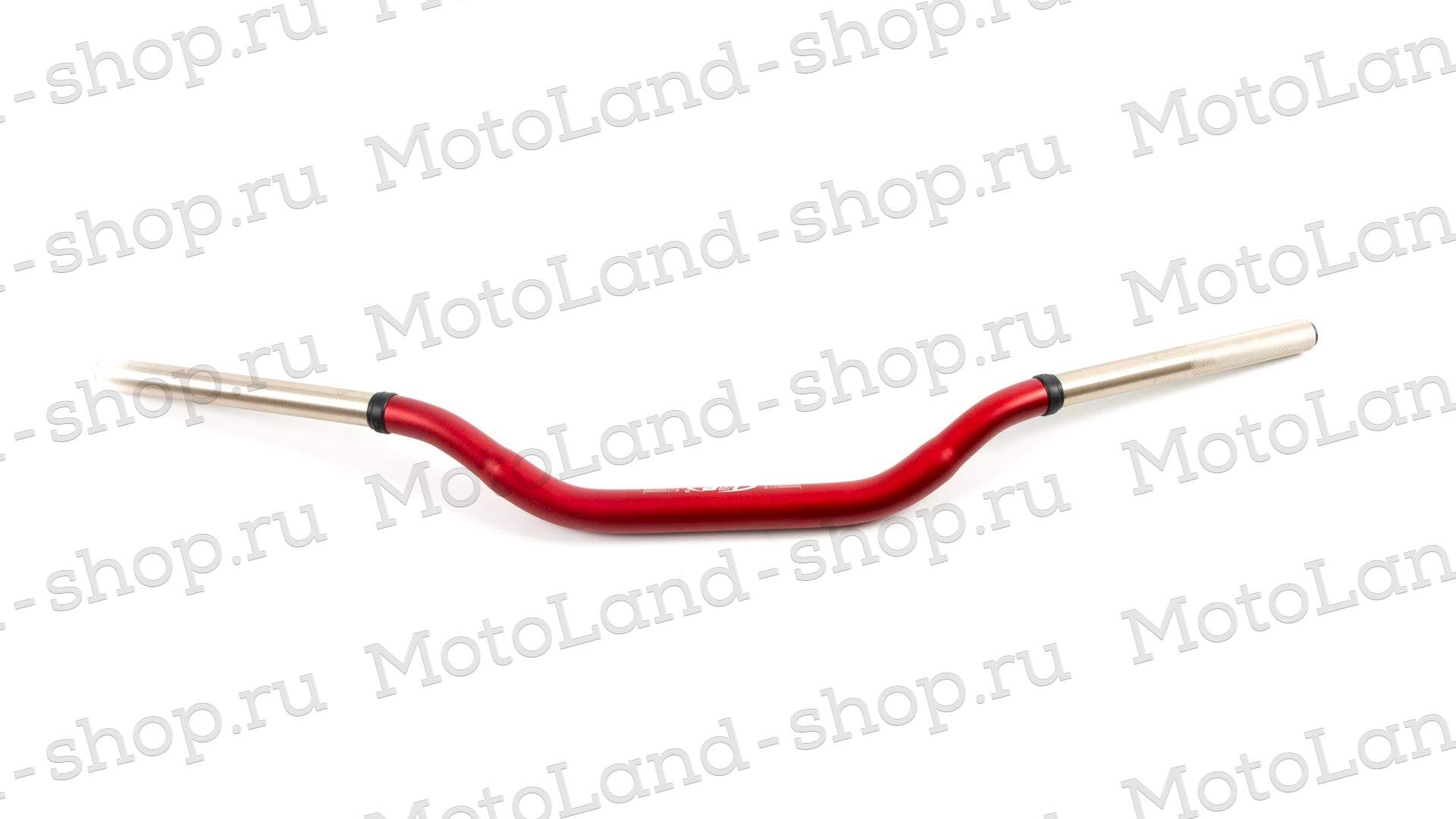 Руль 28мм №2 двухслойный красный