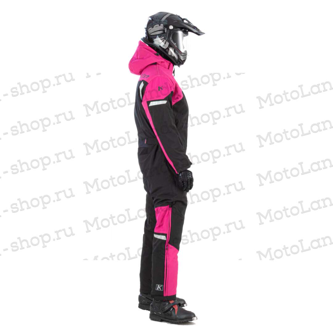Комбинезон для снегохода (женский) KLIM SHREDSA ONE-PIECE №5 pink (текстиль) (M)