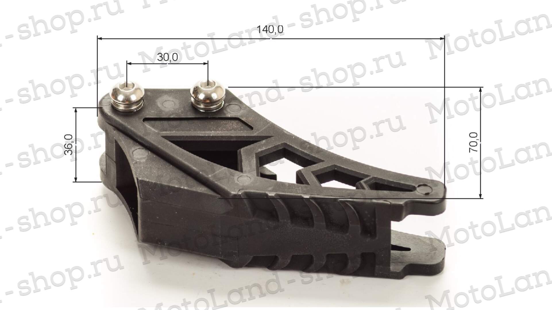 Направляющая приводной цепи (ловушка) черная