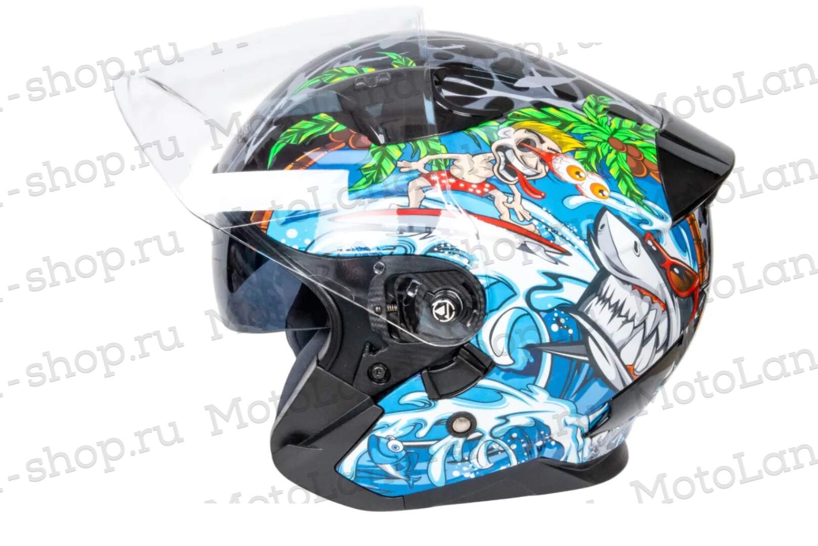 Шлем мото открытый HIZER 237 №1 (S)