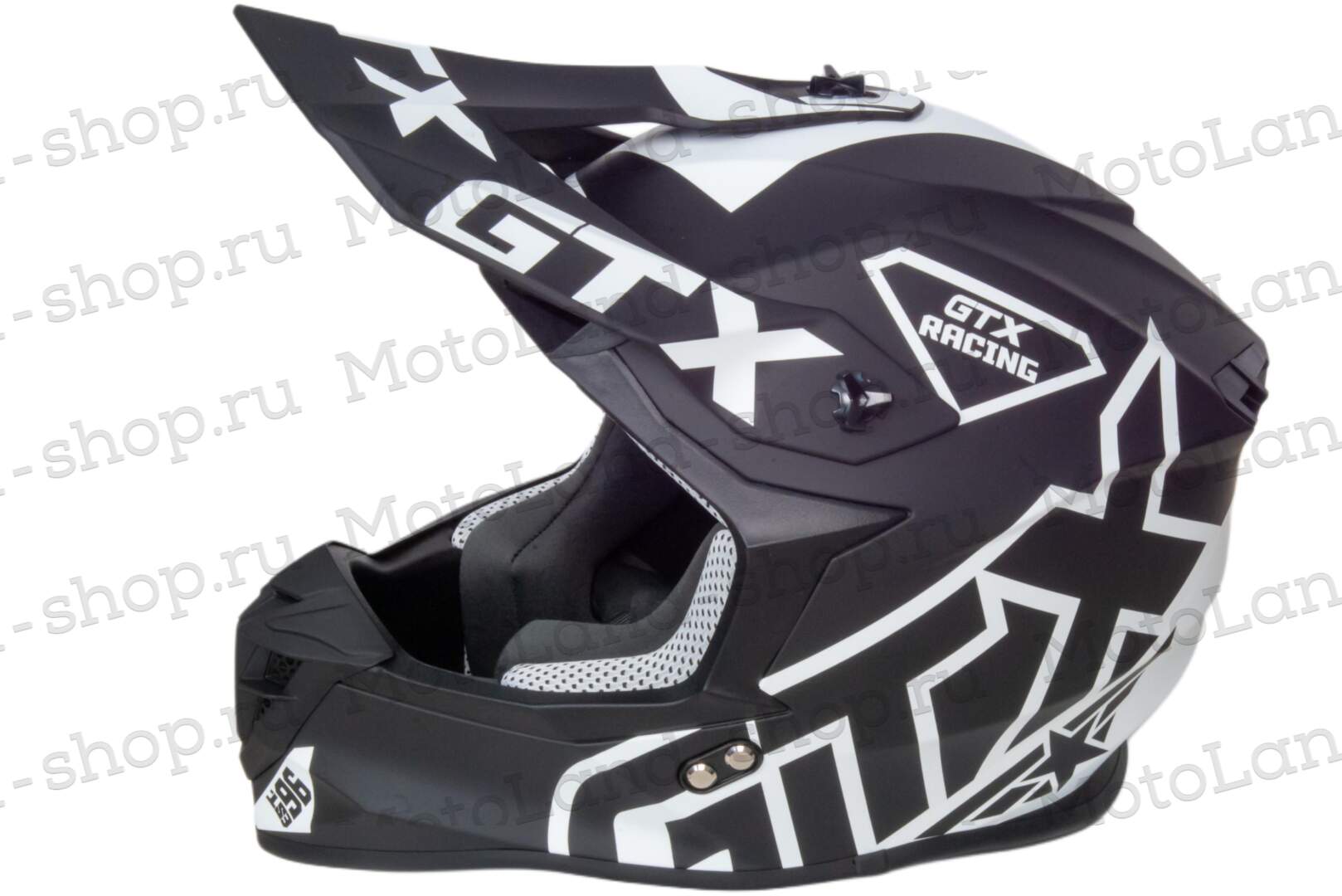 Шлем мото кроссовый GTX 633 №11 (S) GRAY