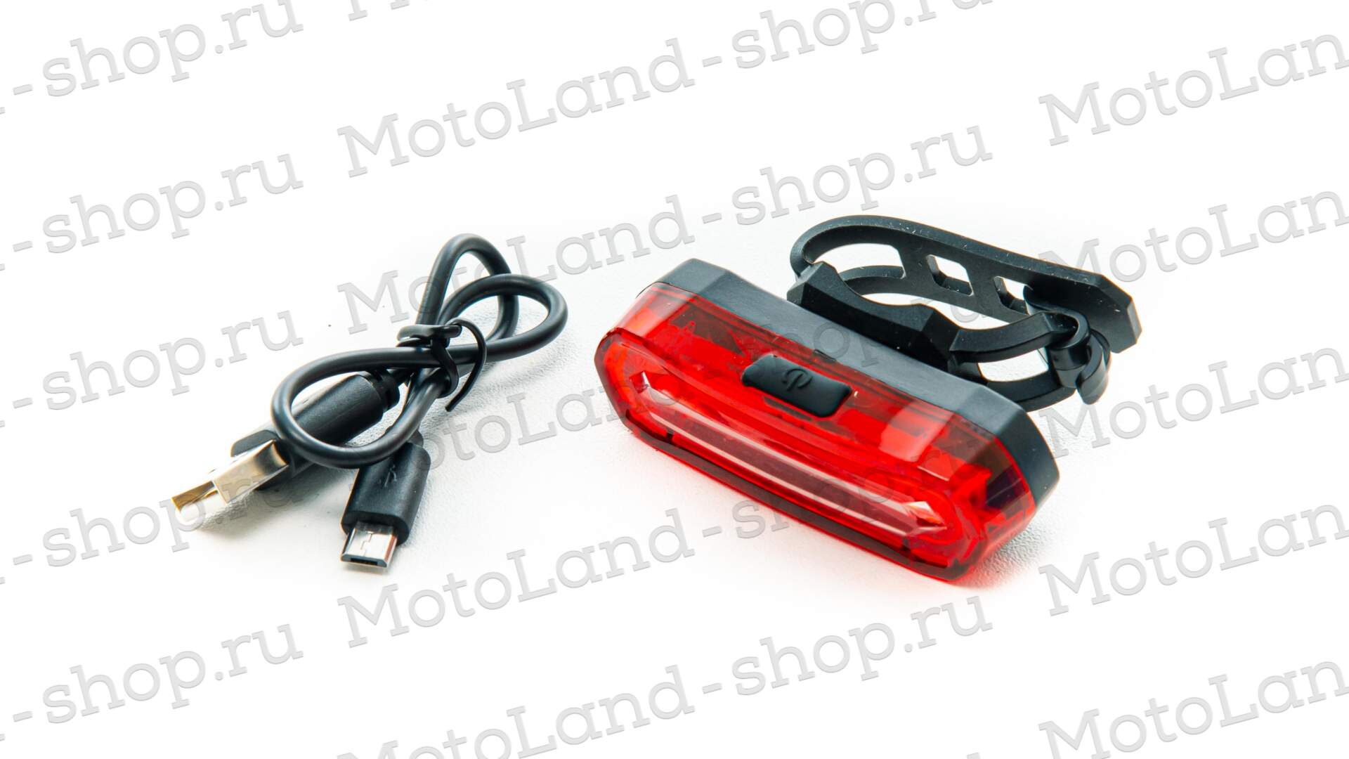 Фонарь задний JY-6055T (CREE + литиевый акб + USB)