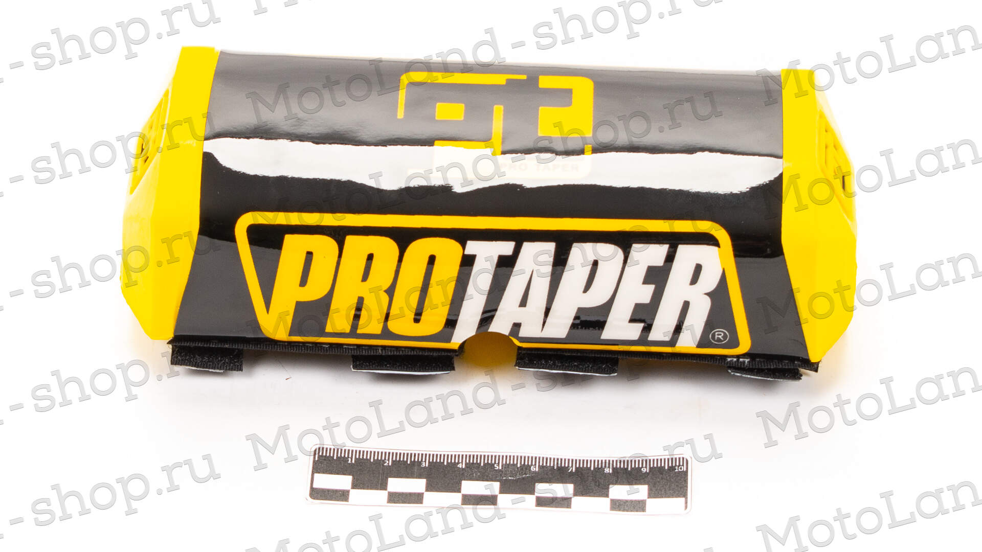 Защита руля прямоугольная №3 желтая