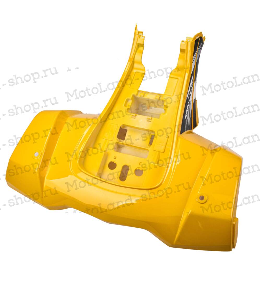 Пластик основной задний ATV WILD TRACK LUX желтый