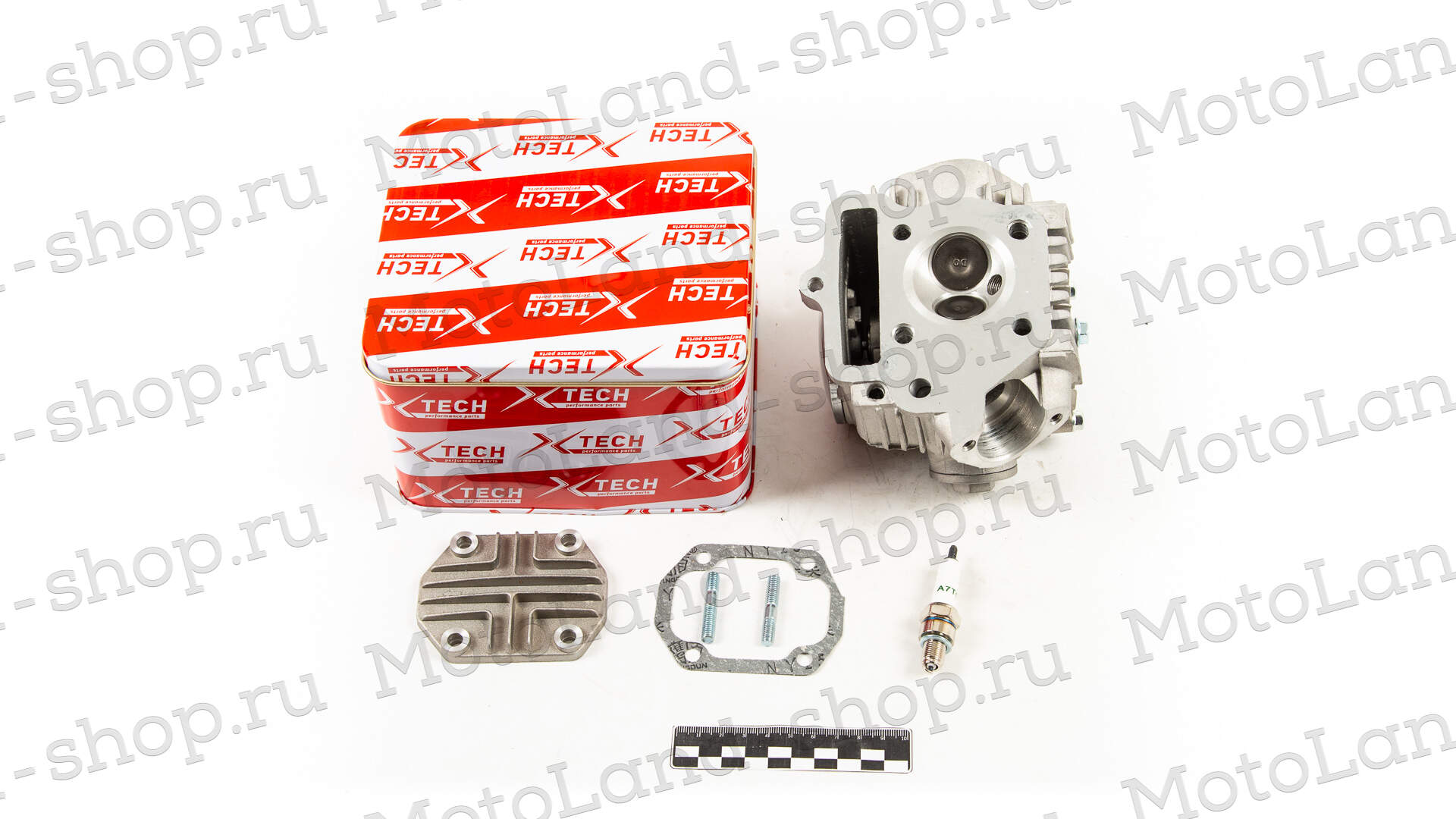 Головка блока цилиндров ( ГБЦ ) в сборе 147FMH 70см3 X-TECH