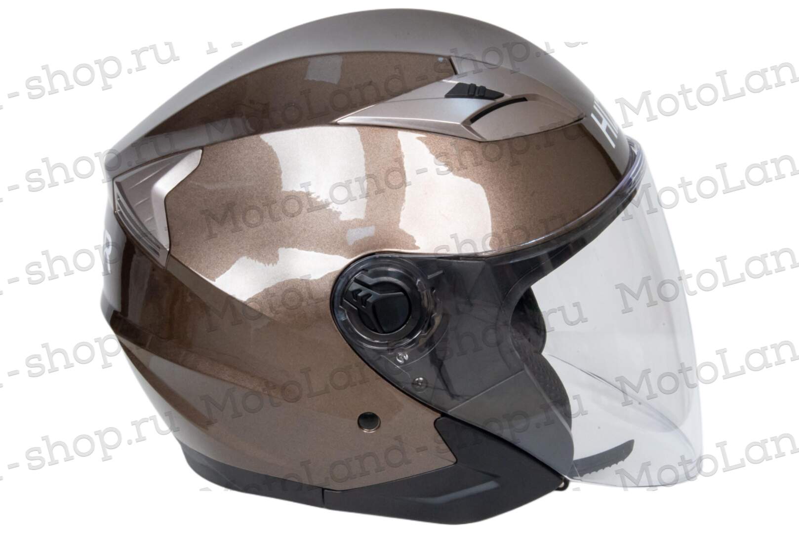 Шлем мото открытый HIZER B208 №1 (M) gray (2 визора)