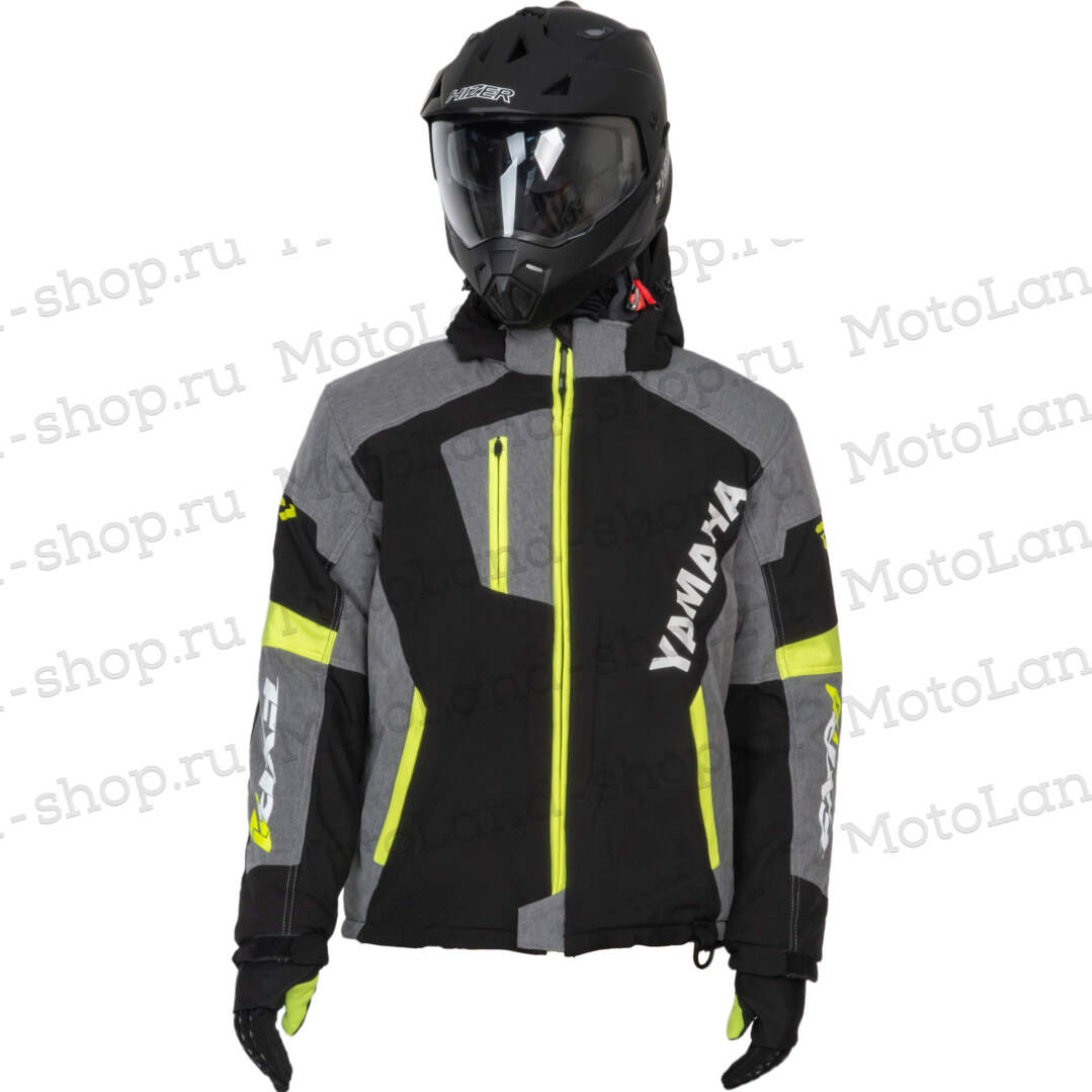 Куртка для снегохода FXR Yamaha Mission FX №6 black-gray (текстиль) (XL)