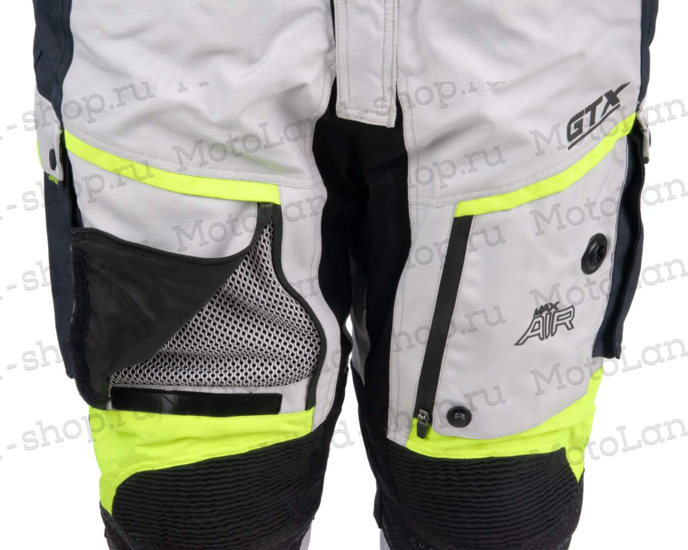 Штаны мотоциклетные (текстиль) GTX EJ-3002 BLACK/LIGHT GREY/NAVY (S)