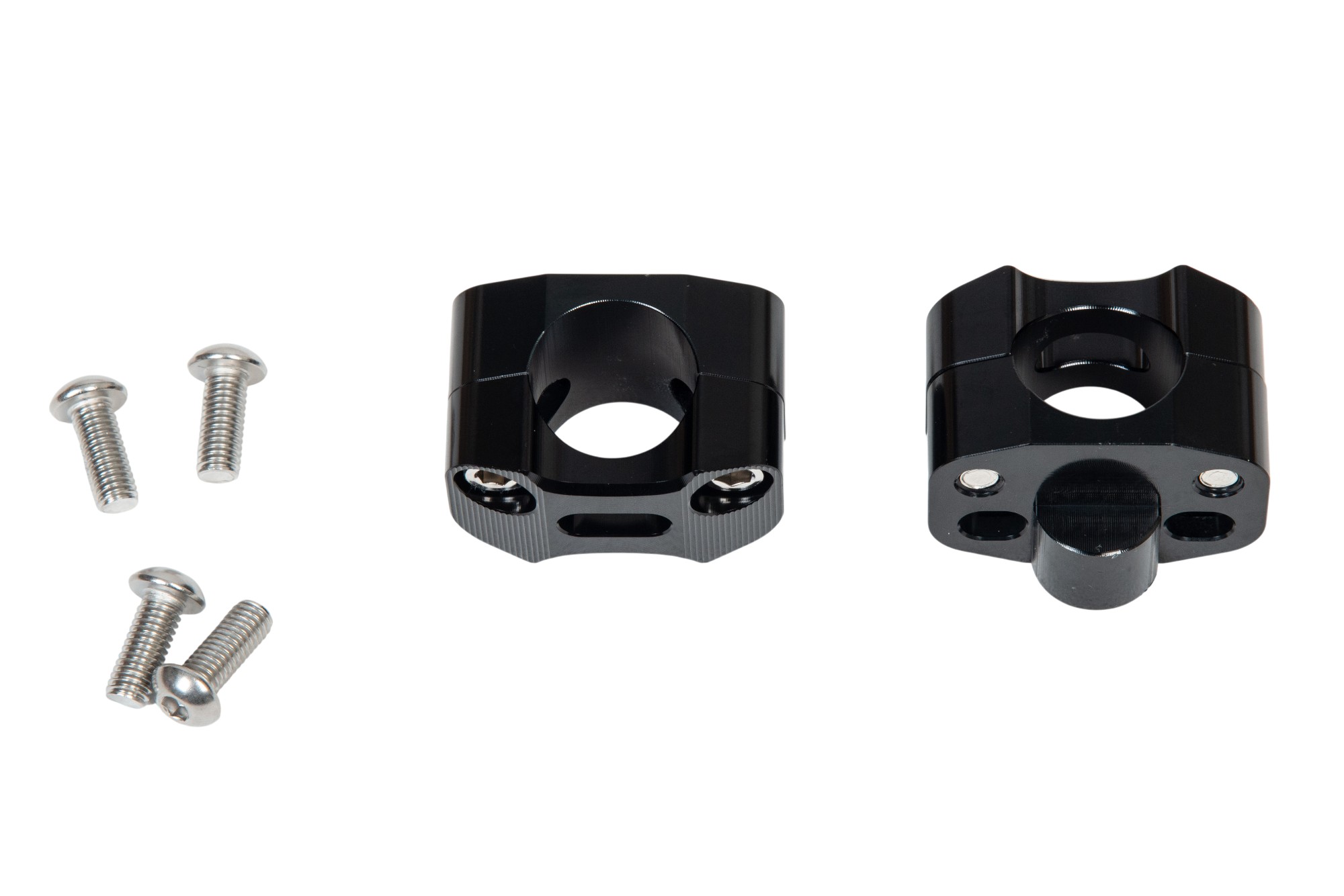 Руль 28мм c защитой + грипсы + крепление черный