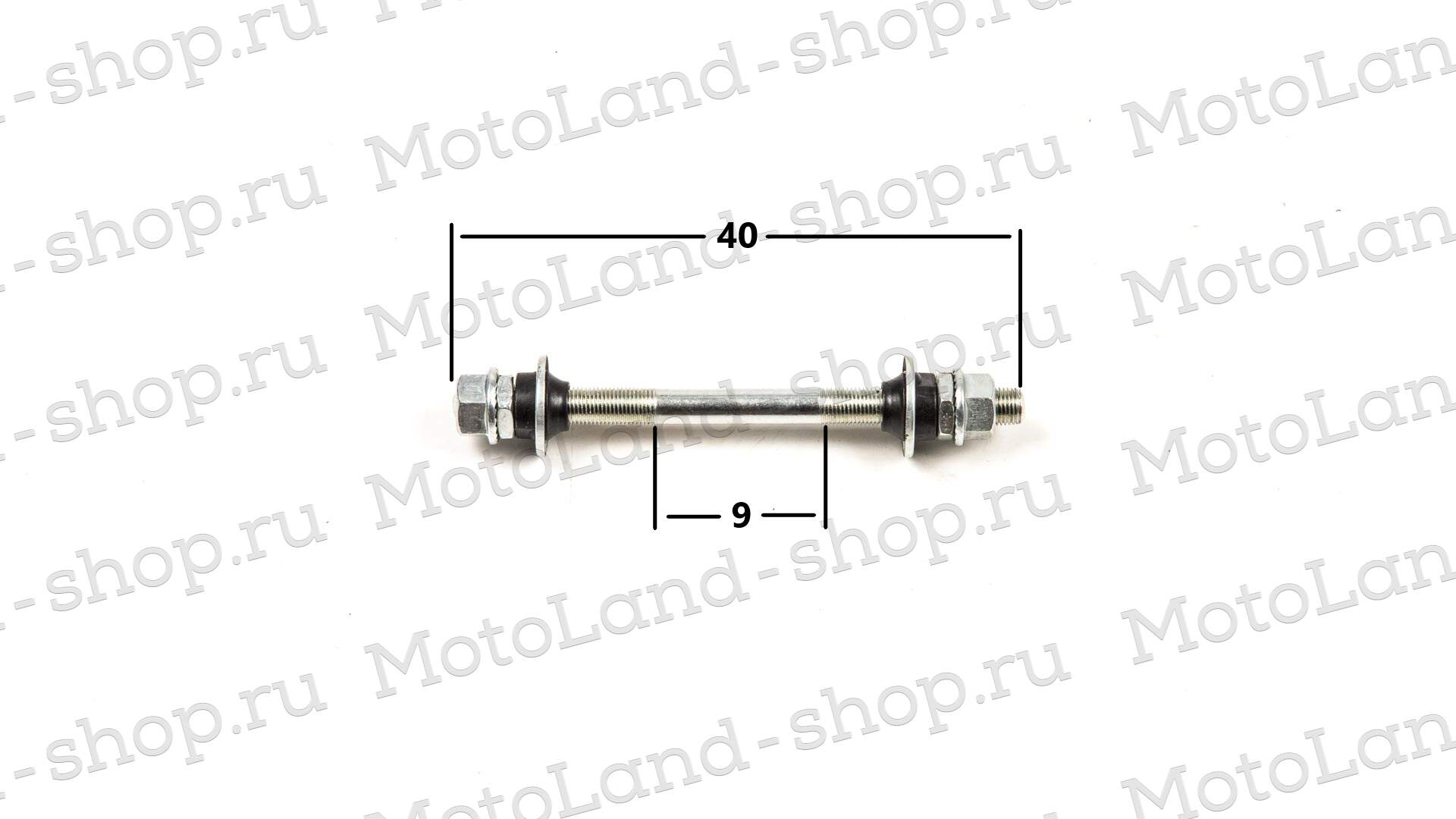 Ось втулки переднего колеса (дорожный) GW-04002-167
