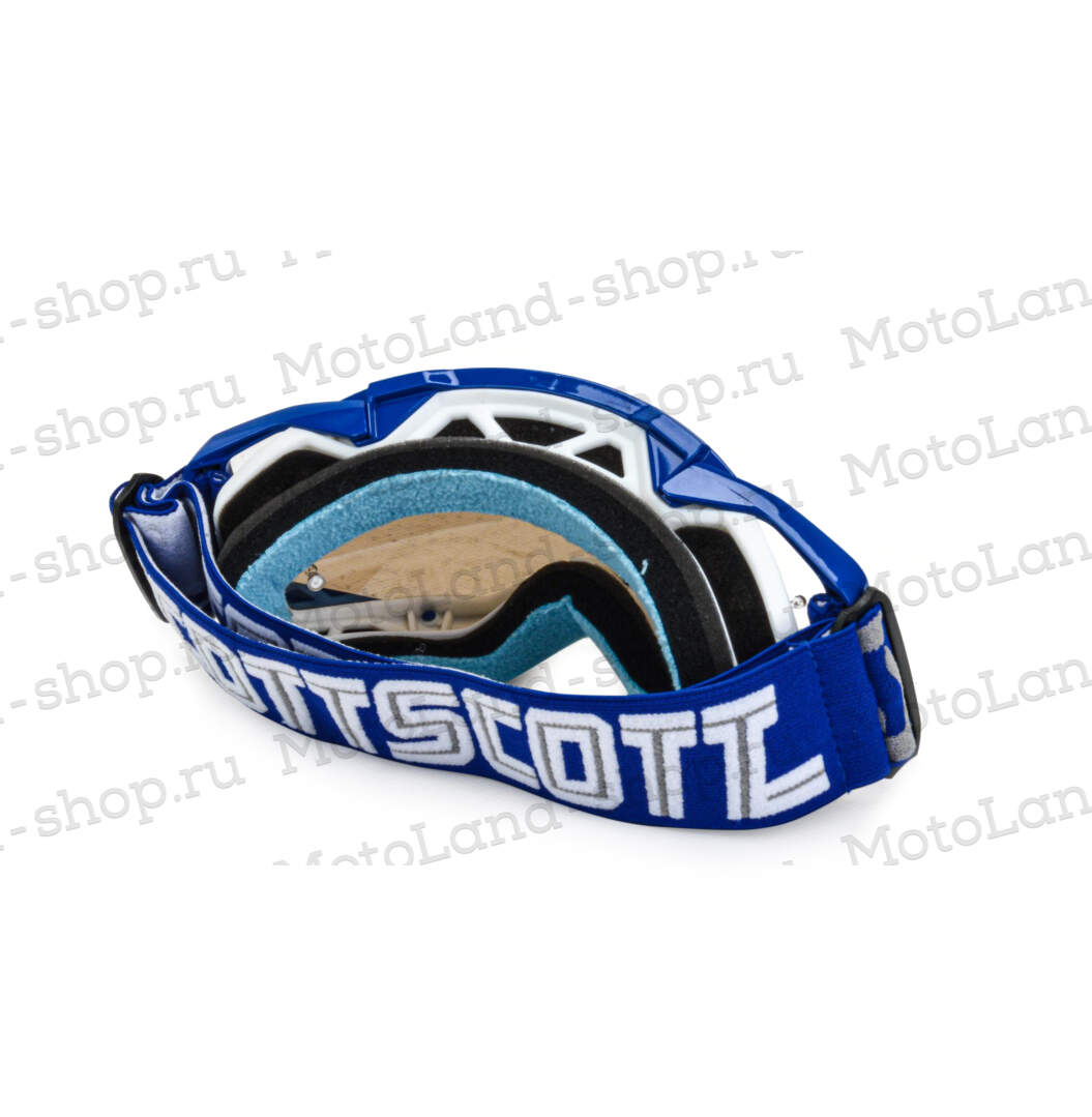 Очки мотокросс SCOTT №1 blue/white