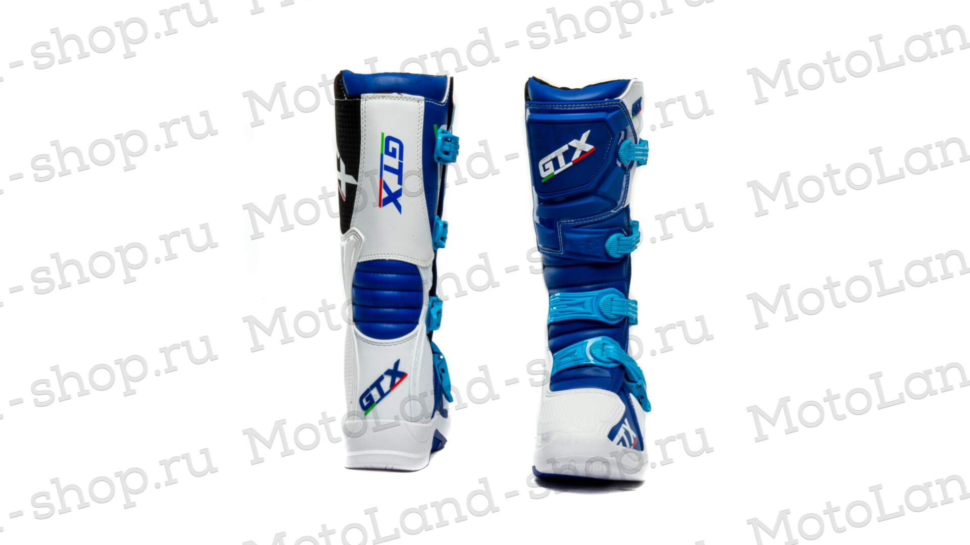 Мотоботы GTX MX №2 blue/white (р. 44)
