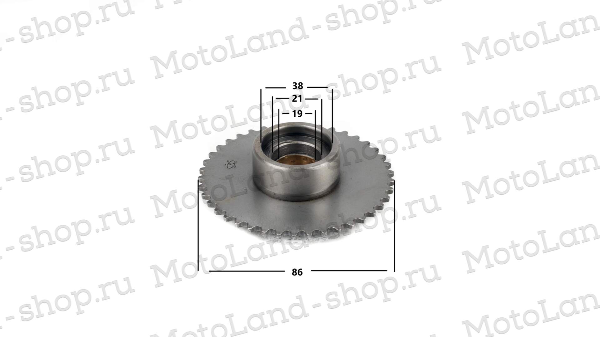 Шестерня электростартера 139FMB,147FMH,152FMH,153FMH 50-125см3 (на к/в) 