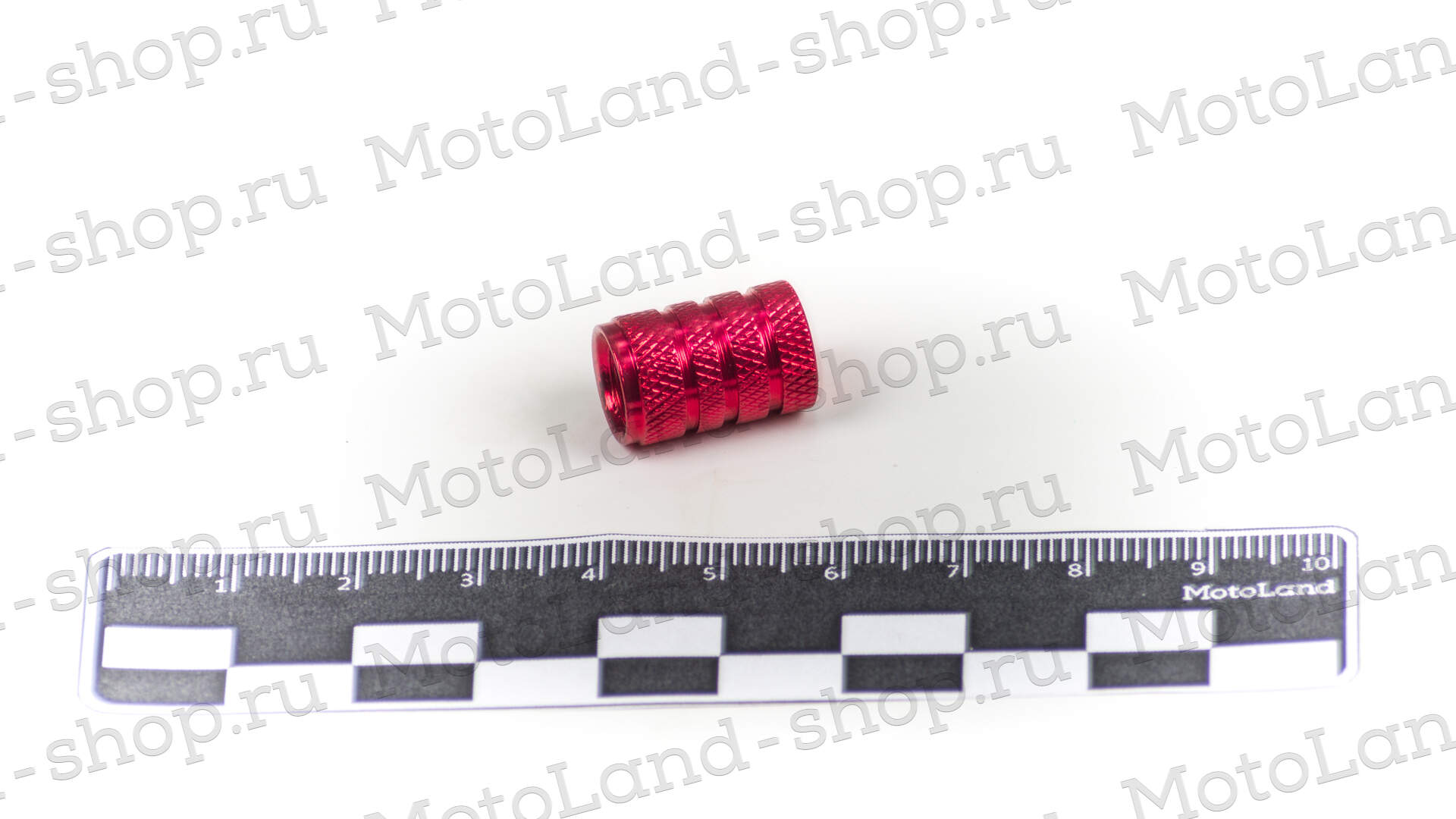 Колпачок вентиля CNC красный