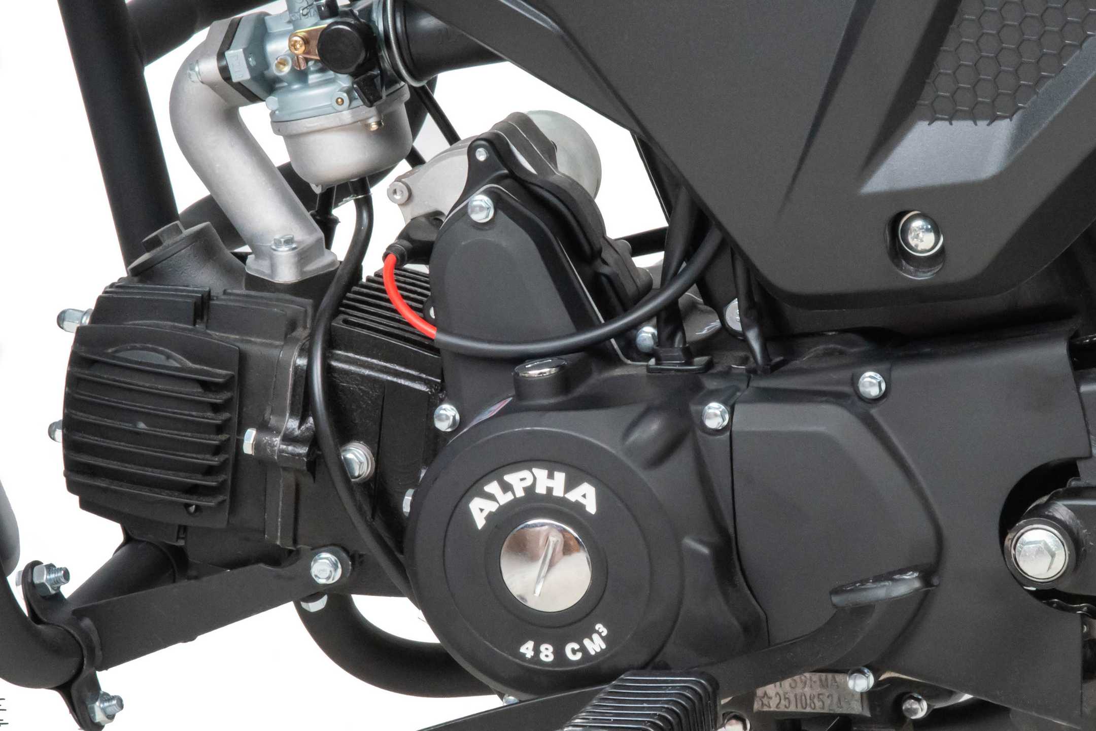 Мопед Motoland Альфа RT 11 (LM48-B) черный  (A)