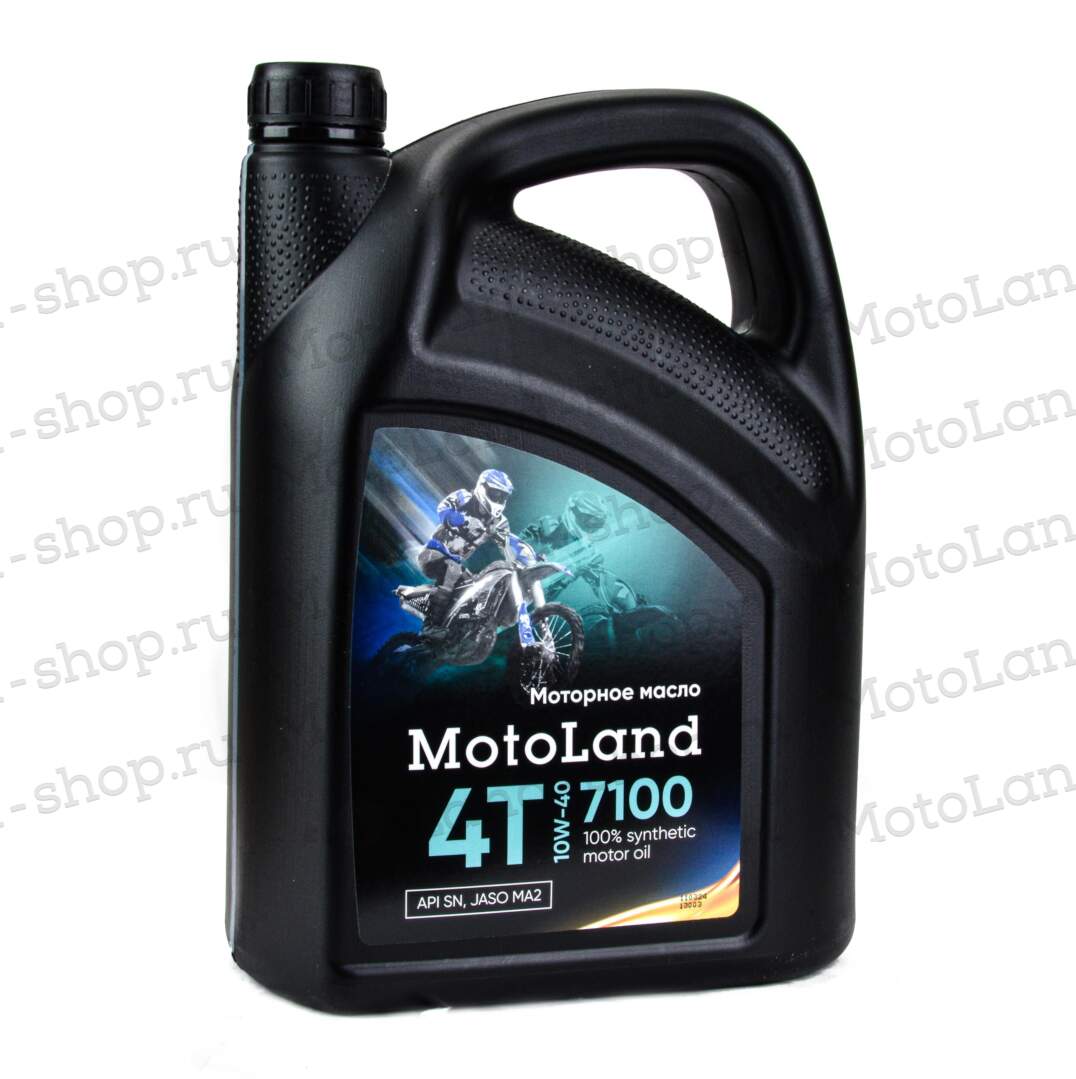 Масло моторное MOTOLAND Moto 7100 4T 10w40 4л