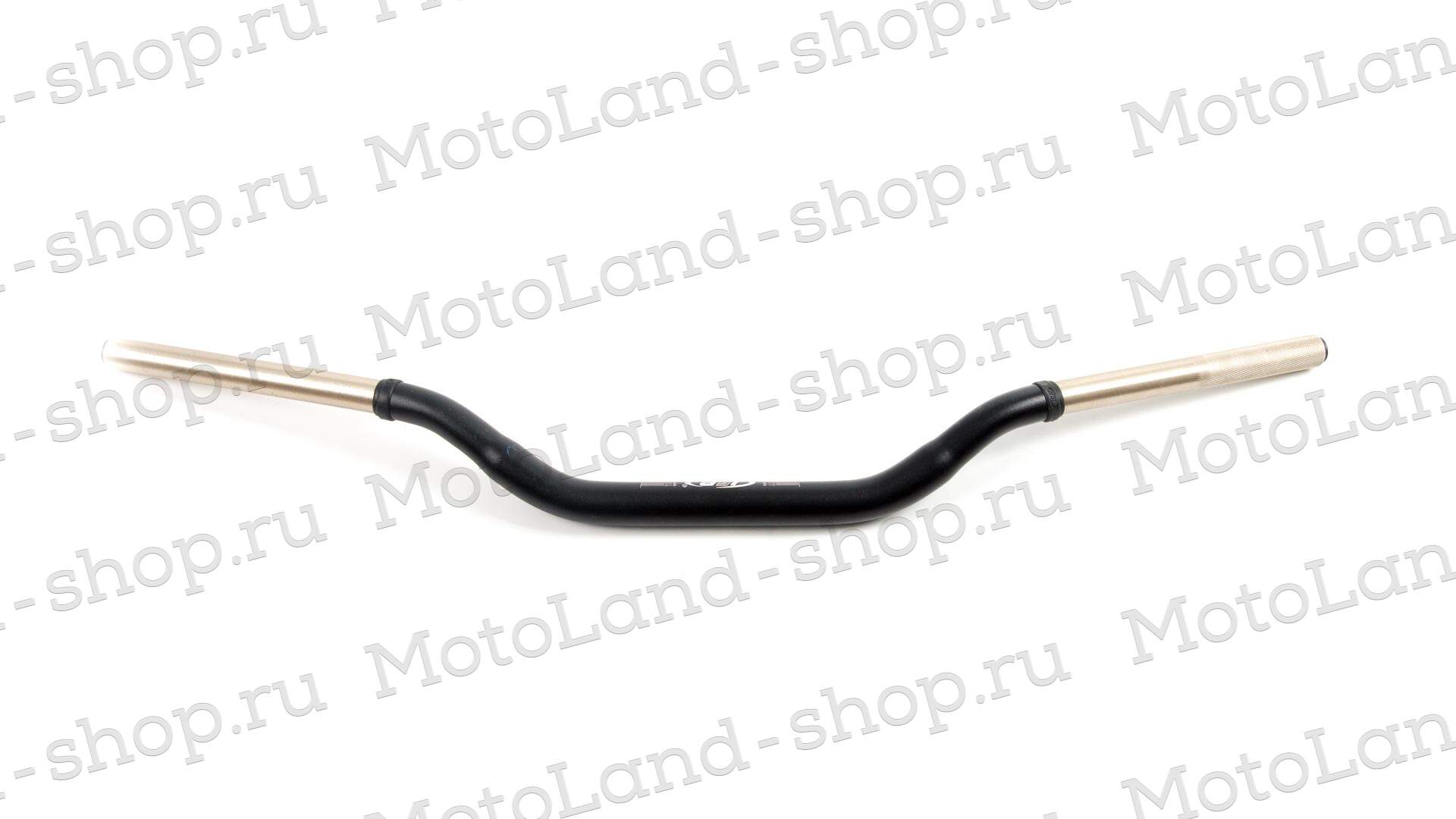 Руль 28мм №2 двухслойный черный