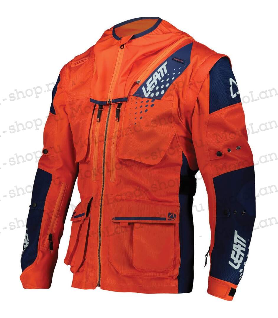 Куртка мото LEATT №2 red (текстиль) (L)