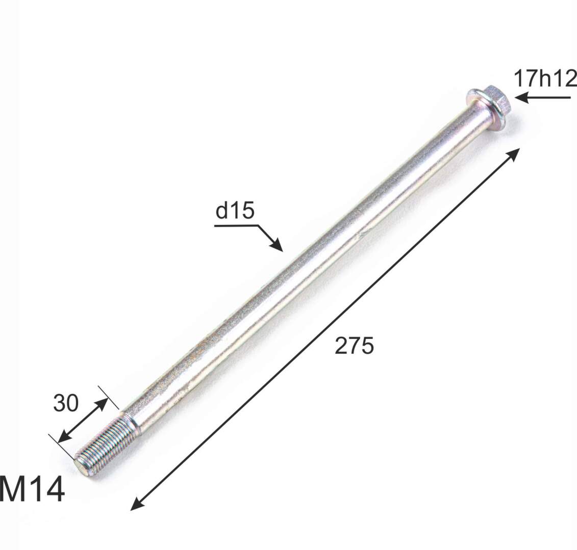 Ось заднего колеса TEXAS 300