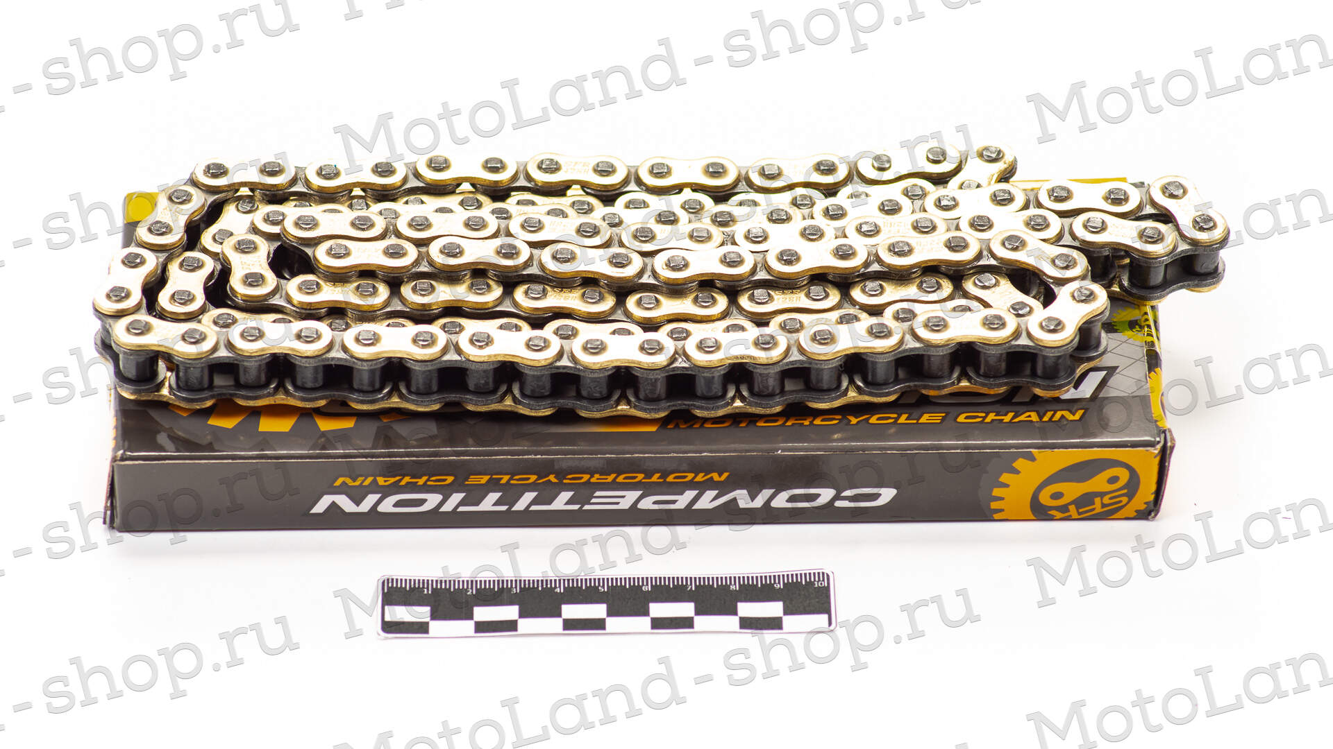 Цепь приводная 428H 132L SFR золотая