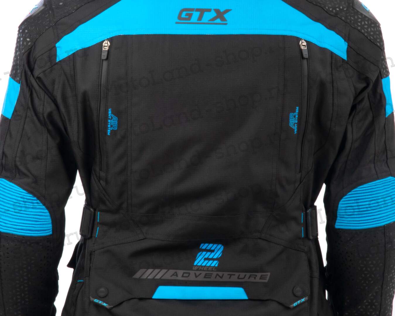 Куртка мотоциклетная (текстиль) женская GTX EJ-2402 BLACK (XXL)