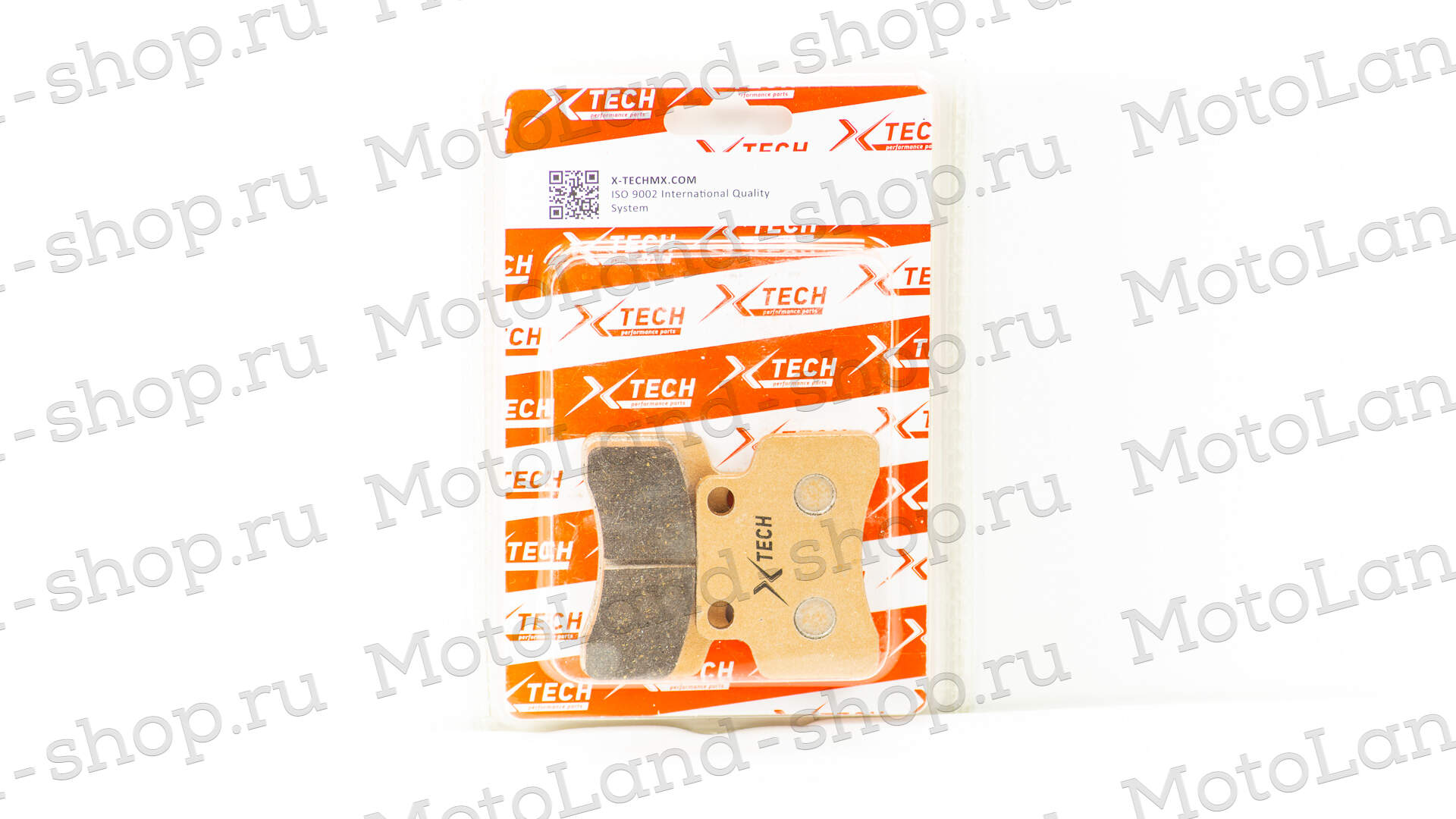 Колодки тормозные дисковые  №8 X-TECH (semi-metallic) полуметаллические