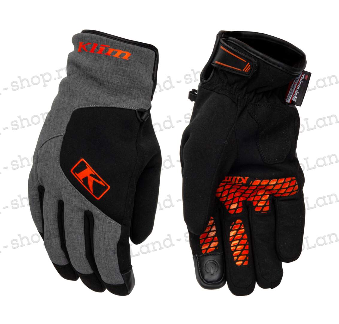Перчатки для снегохода KLIM INVERSION INSULATED №2 grey (L)