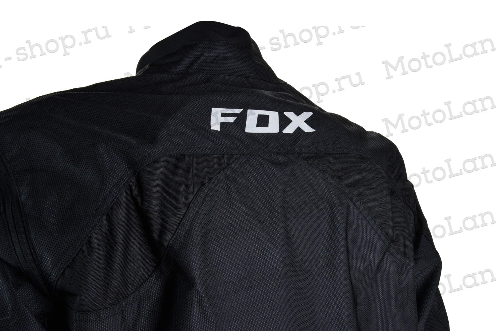 Куртка мото FOX №4 black (текстиль) (L)