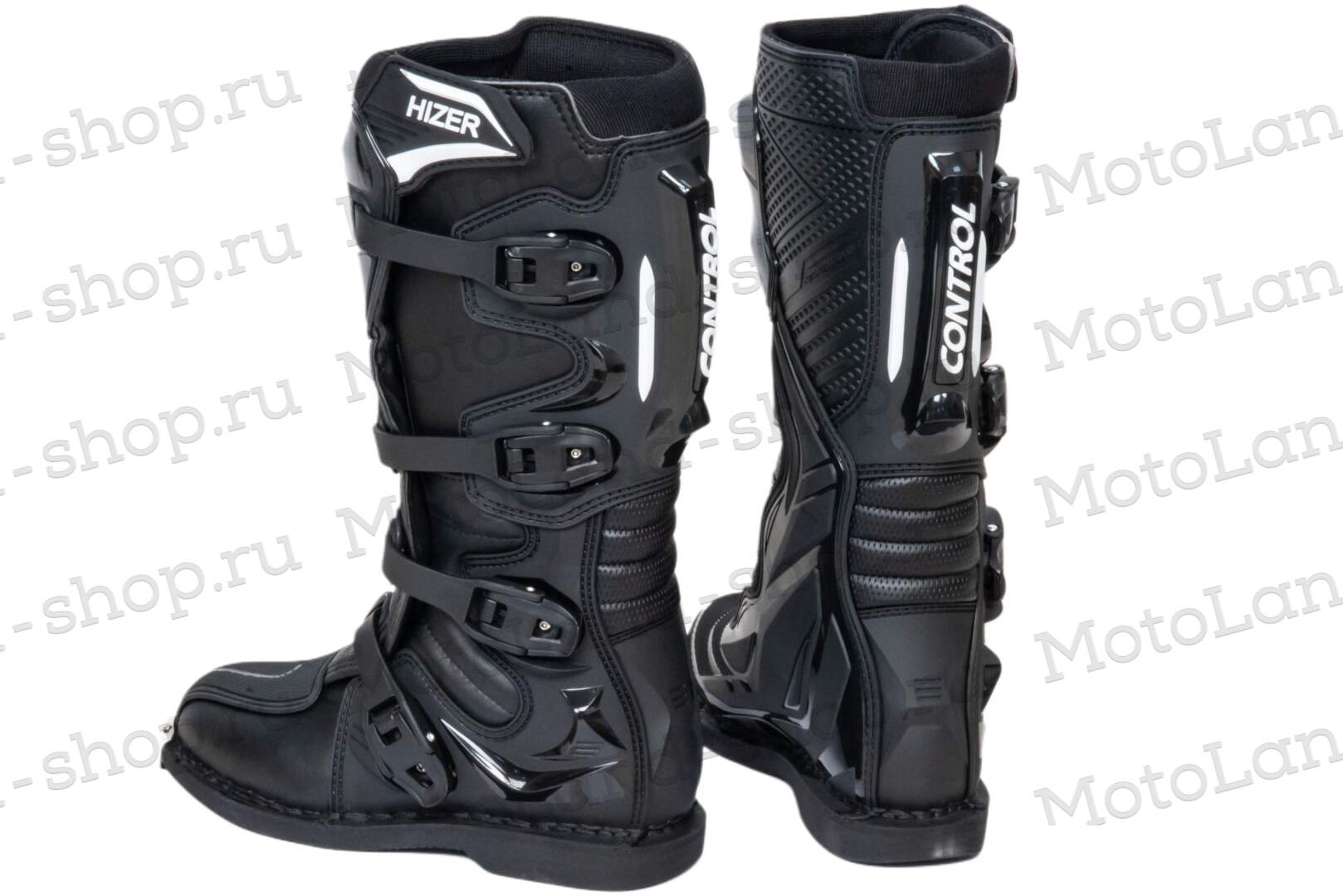 Мотоботинки HIZER X2401 black (р. 43)