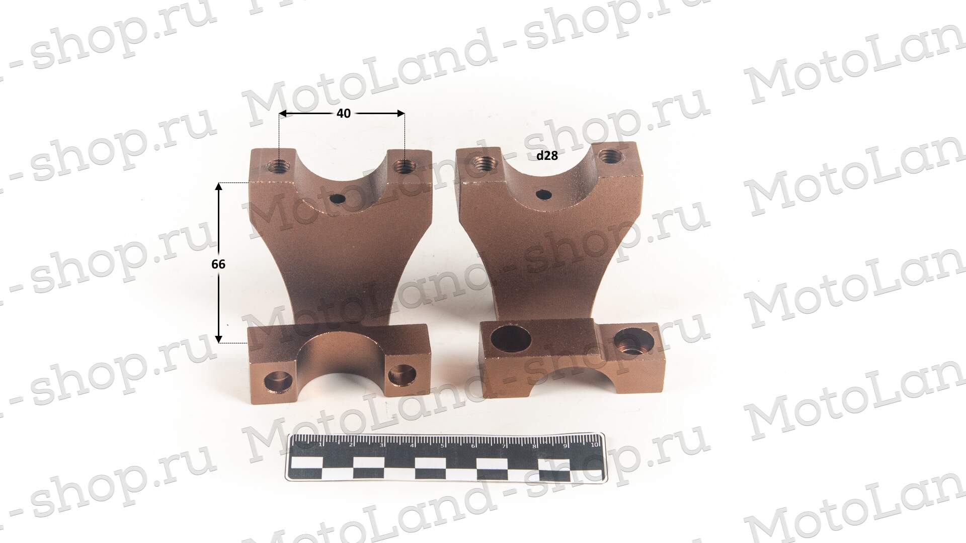 Крепление руля 28мм №4 (компл.)