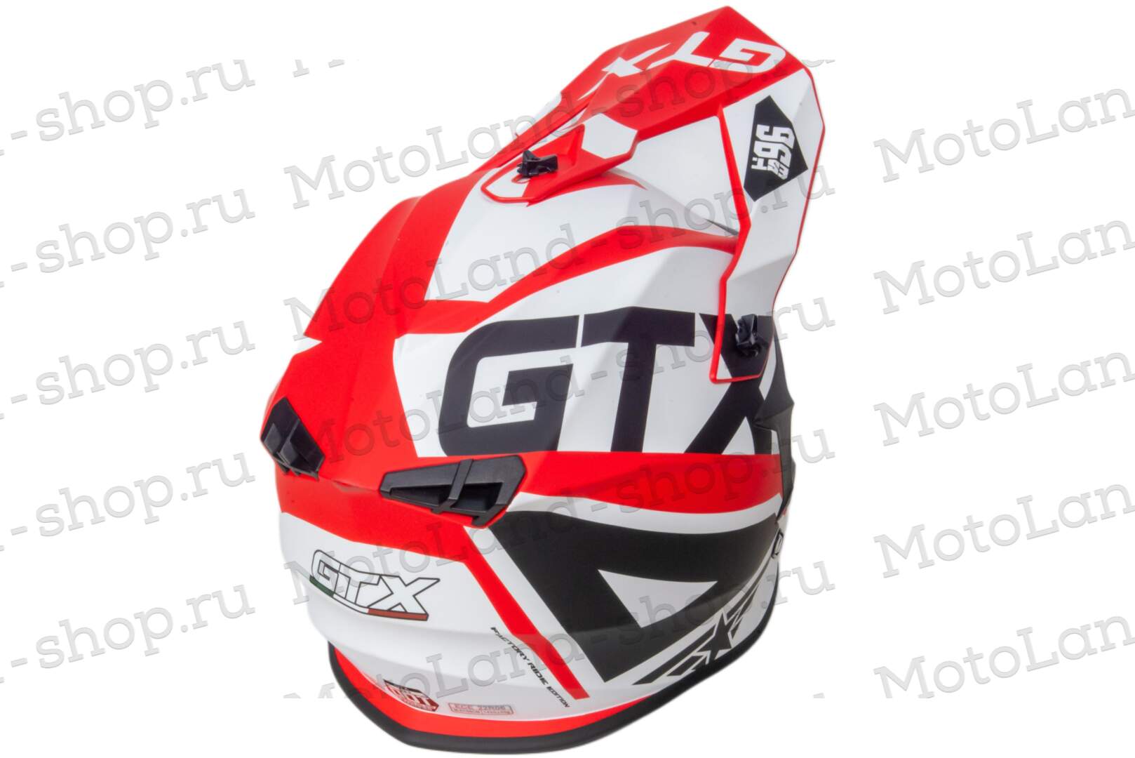 Шлем мото кроссовый GTX 633 №10 (XL) Red