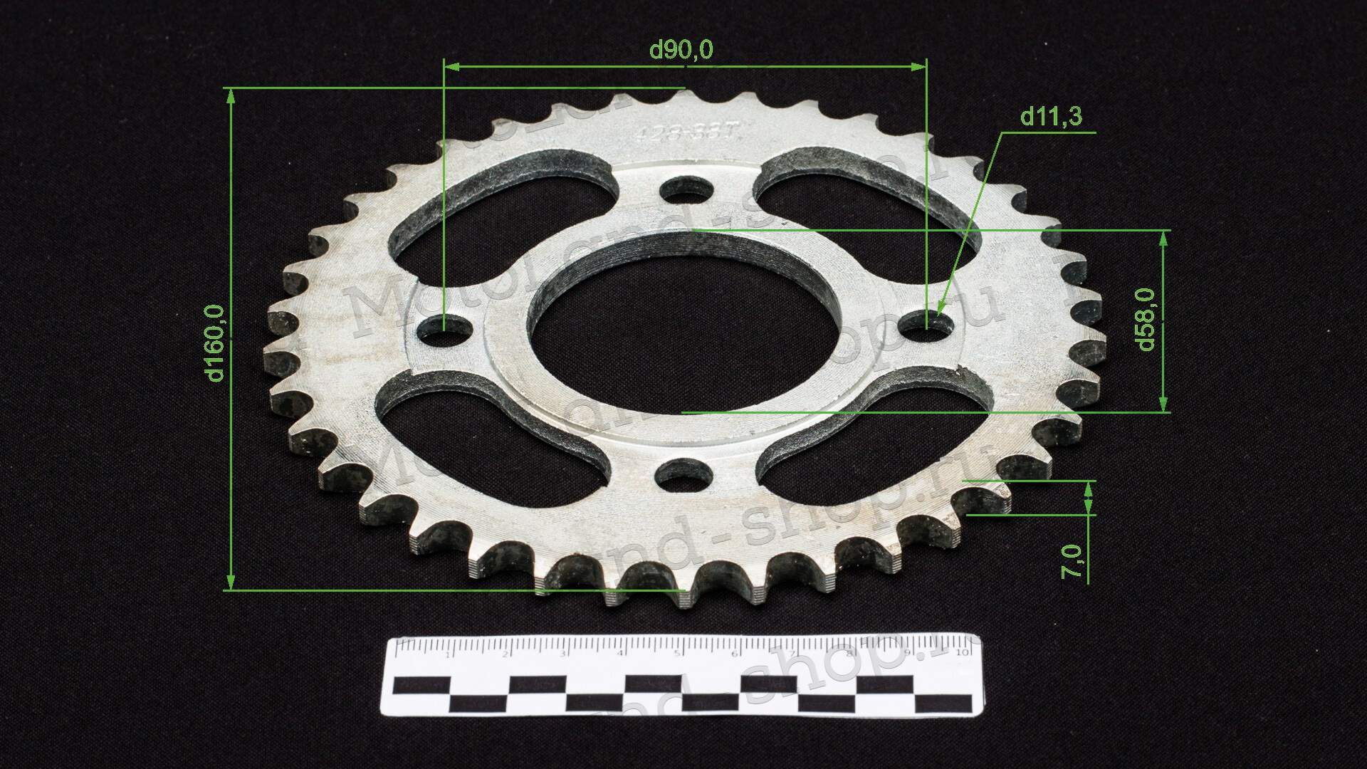 Венец, звезда ведомая (428-38) CG/CB 4х90х58