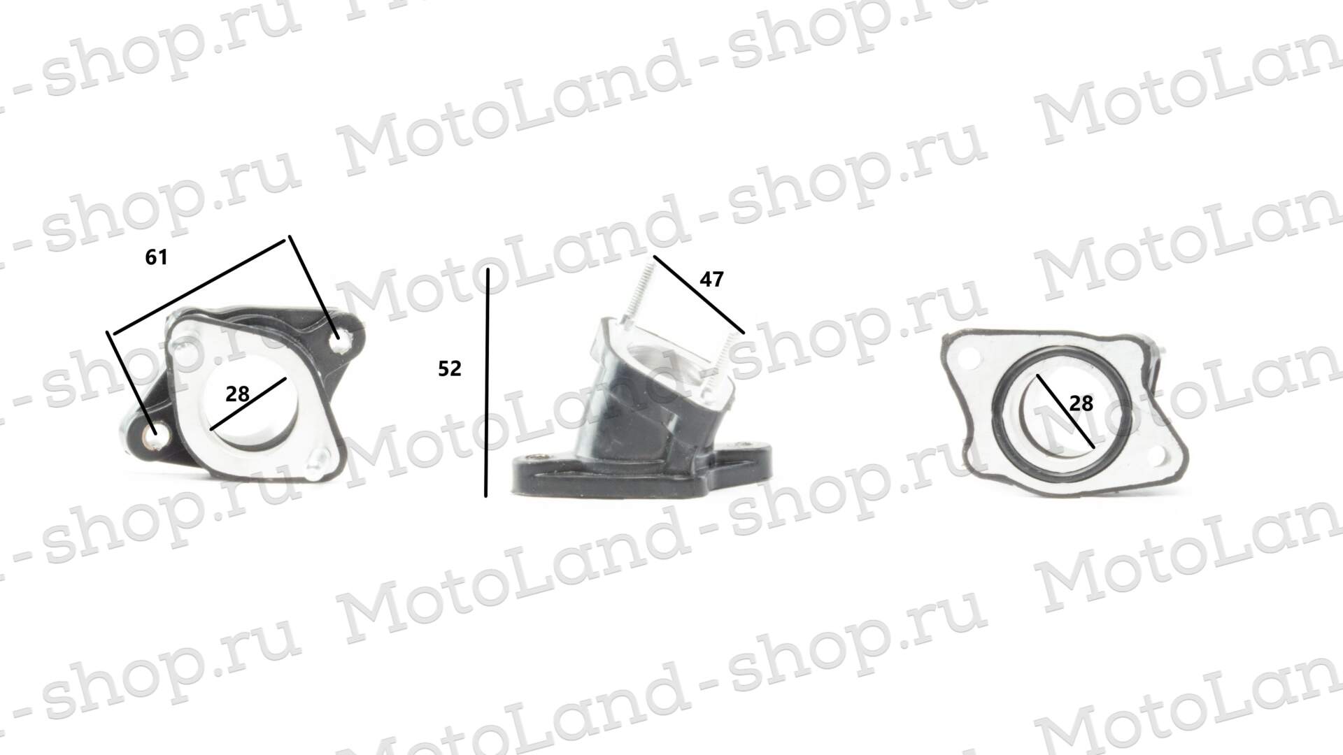 Патрубок карбюратора ATV ADVENTURE