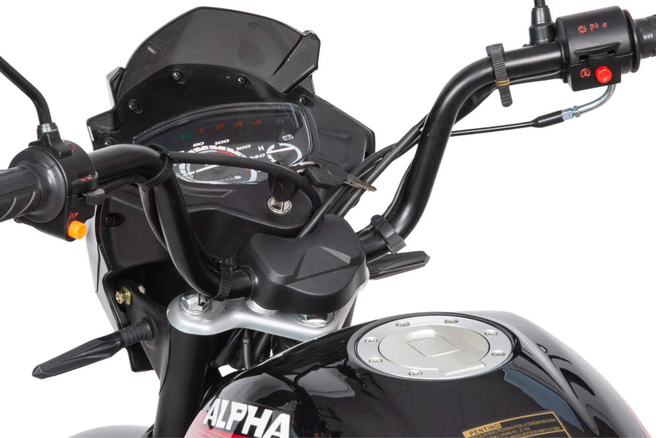 Мопед Motoland Альфа RT 11 (LM48-B) черный  (A)