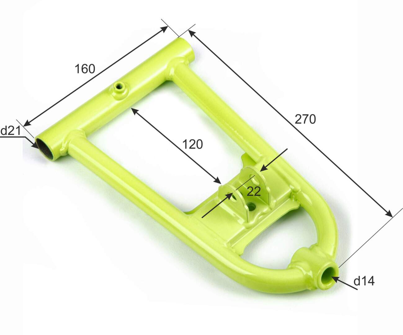 Рычаг верхний SHARK 125