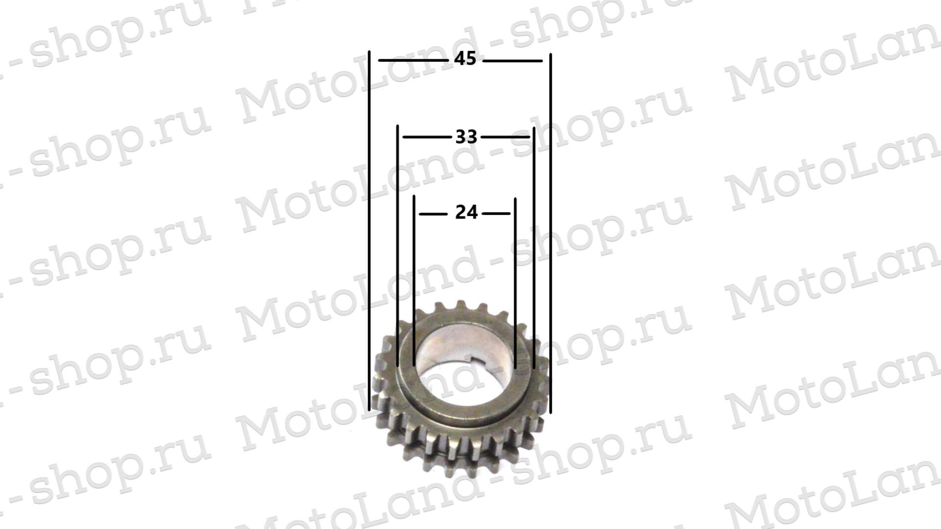 Шестерня коленвала (ГРМ) 194MQ (NC450) ZS