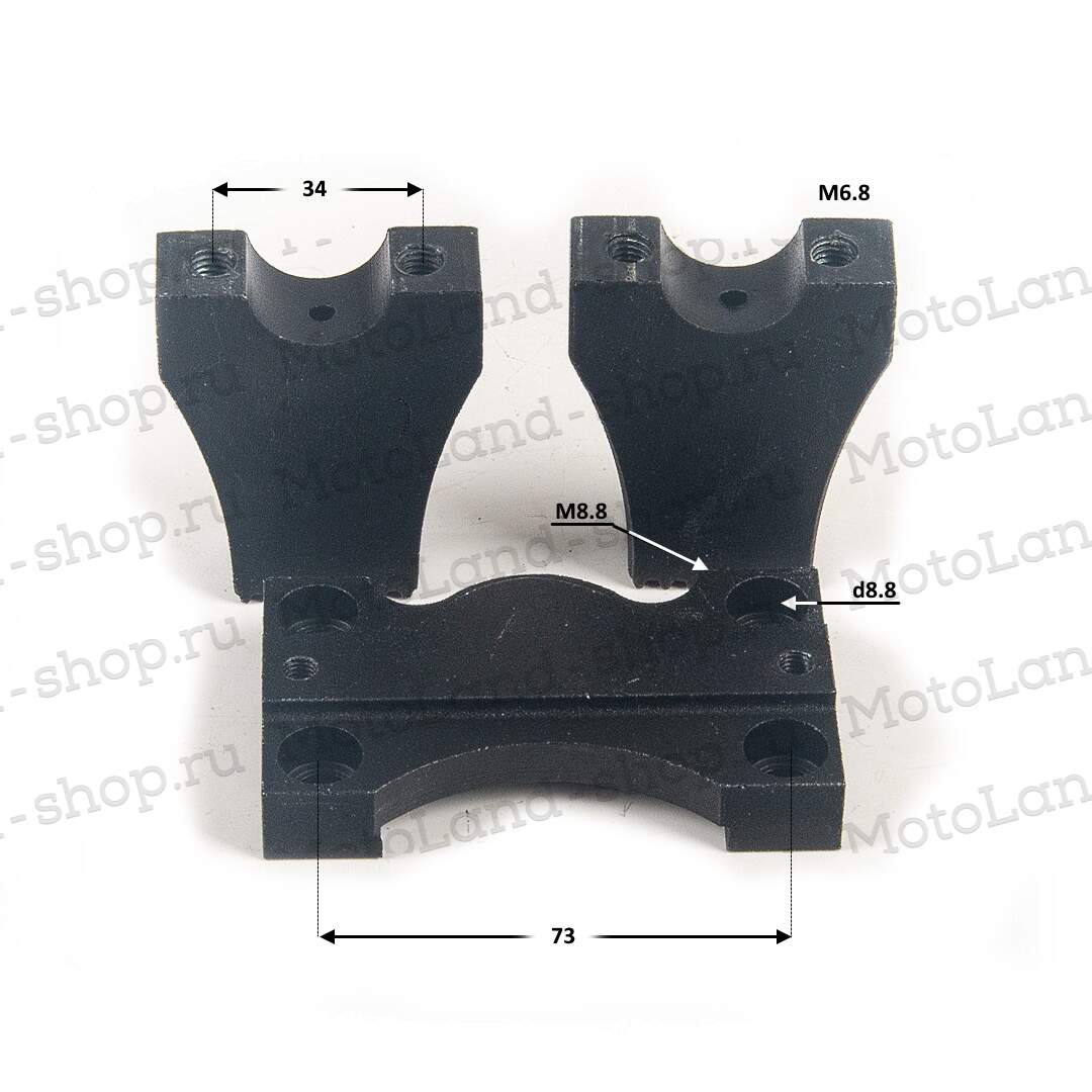 Крепление руля 22мм №5 (компл.)