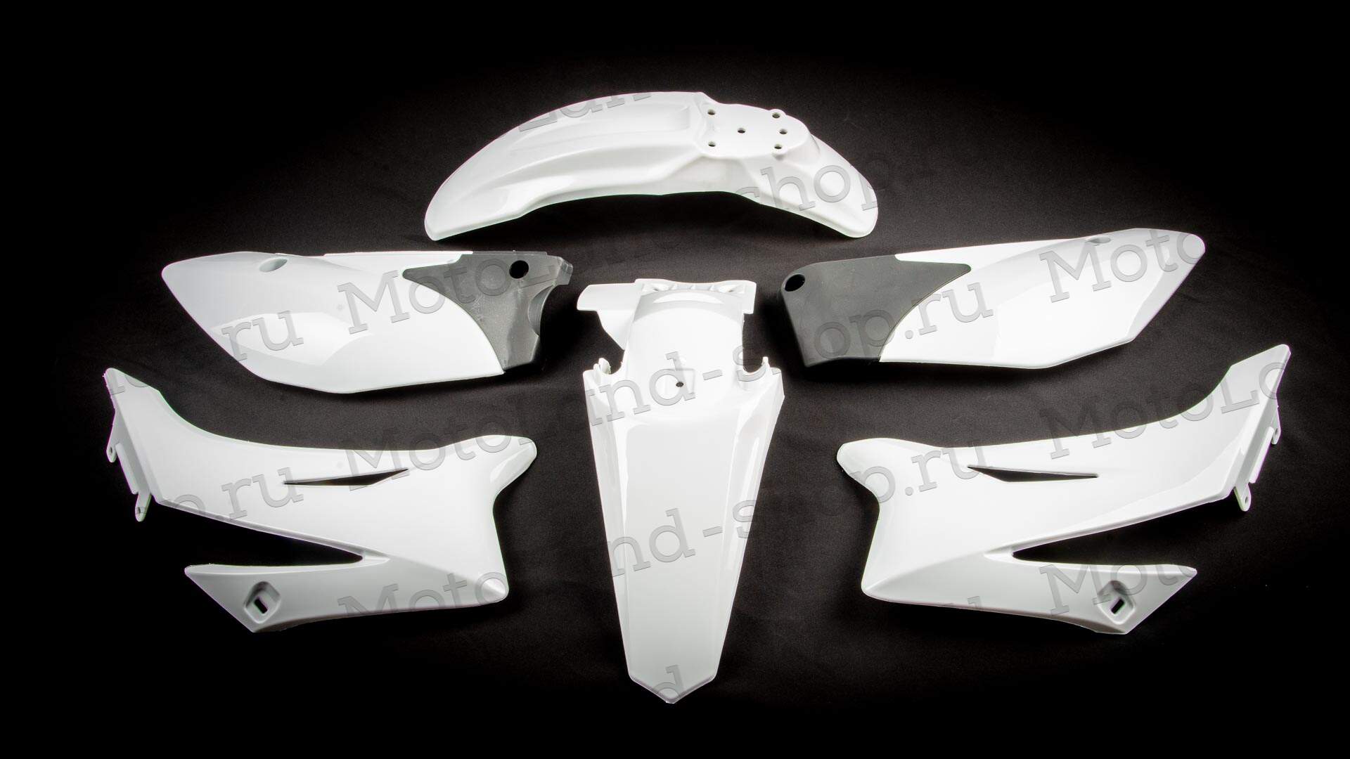 Пластик (полный копл.) №2 125сс (TTR тип) белый