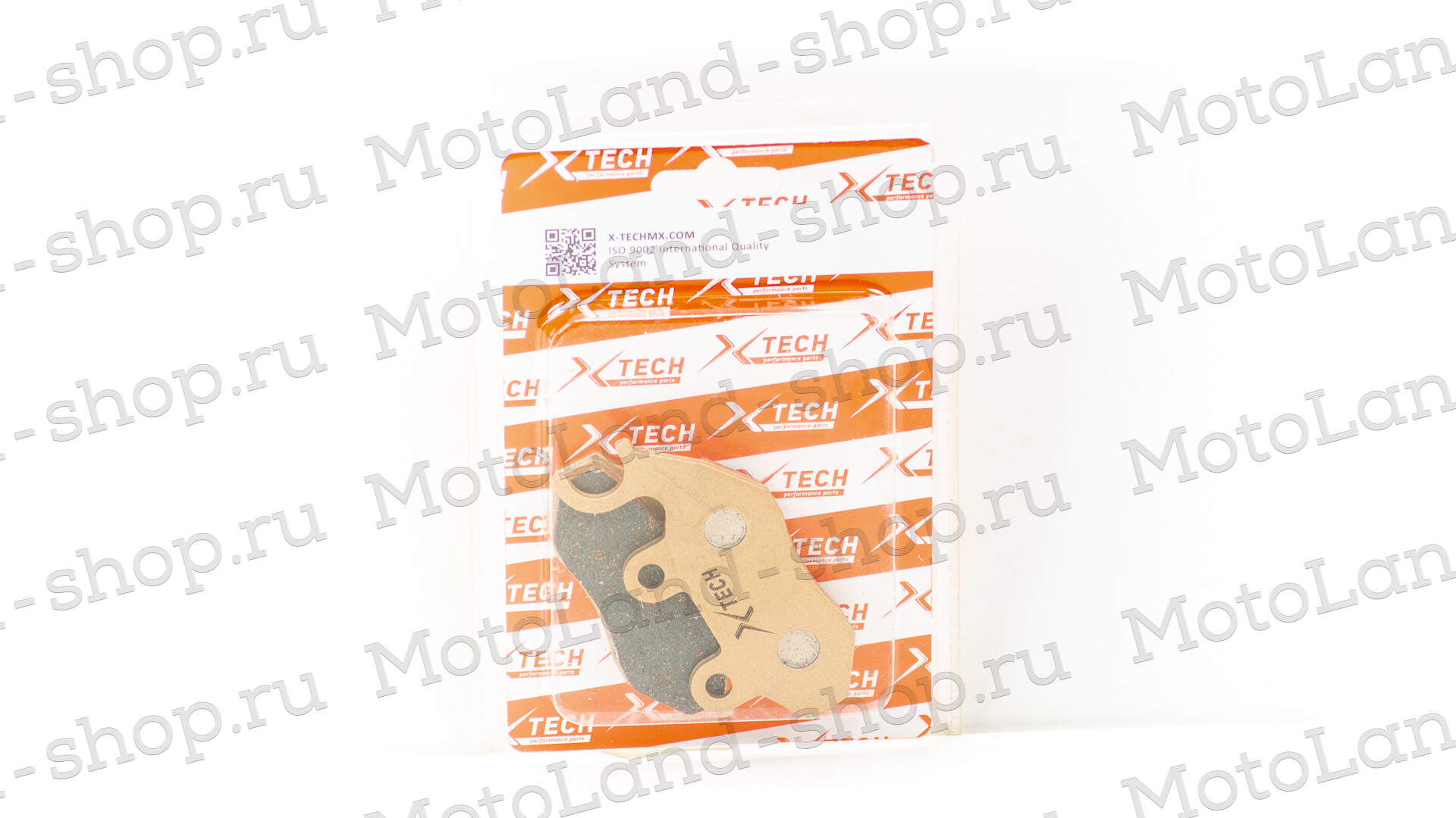 Колодки тормозные дисковые №14 X-TECH (less-metallic) медь