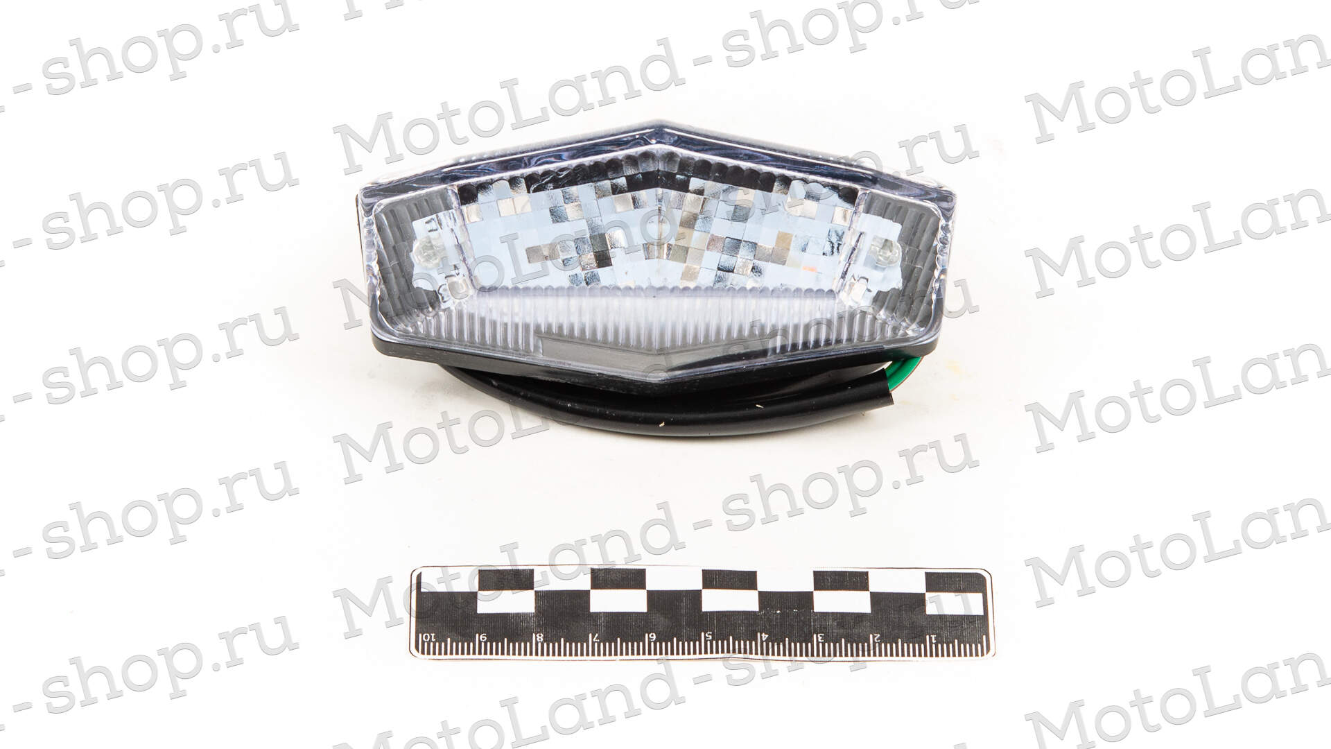 Стоп сигнал LED №4 кросс с подсветкой номера