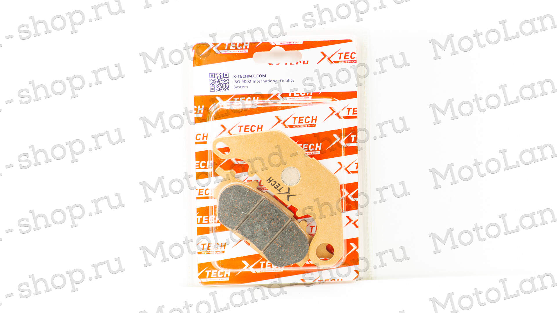 Колодки тормозные дисковые №19 X-TECH (less-metallic) медь