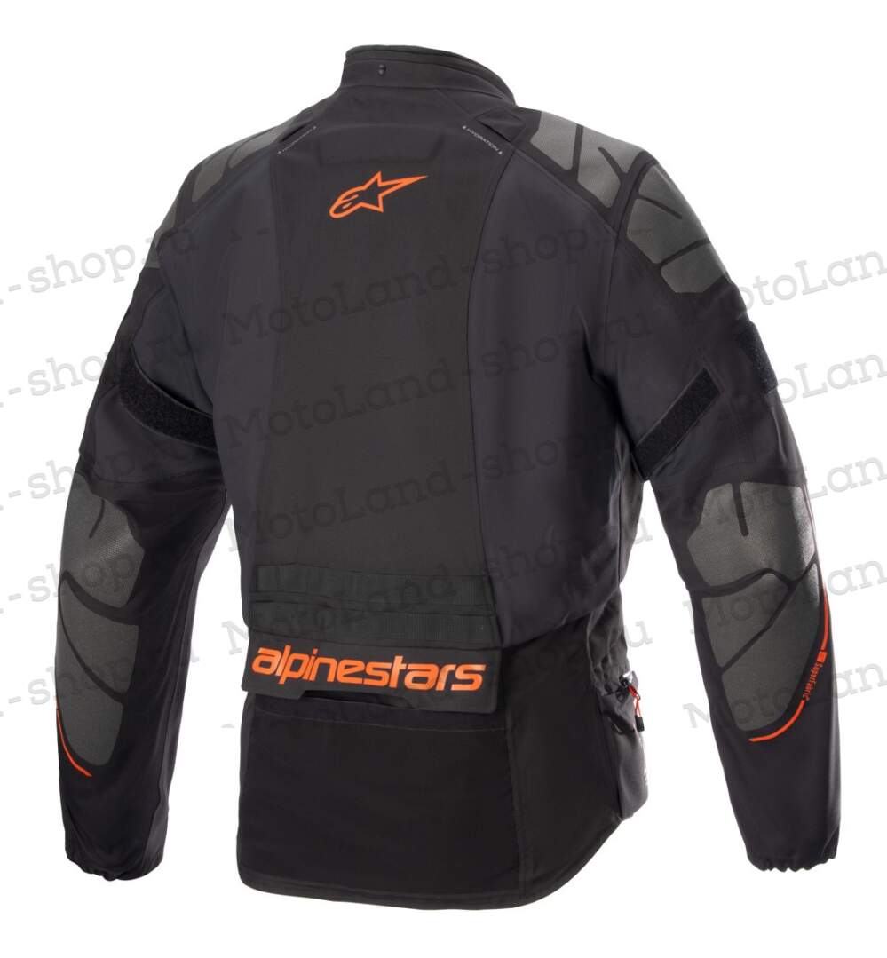 Куртка мото ALPINESTARS №6 black (текстиль) (XL)